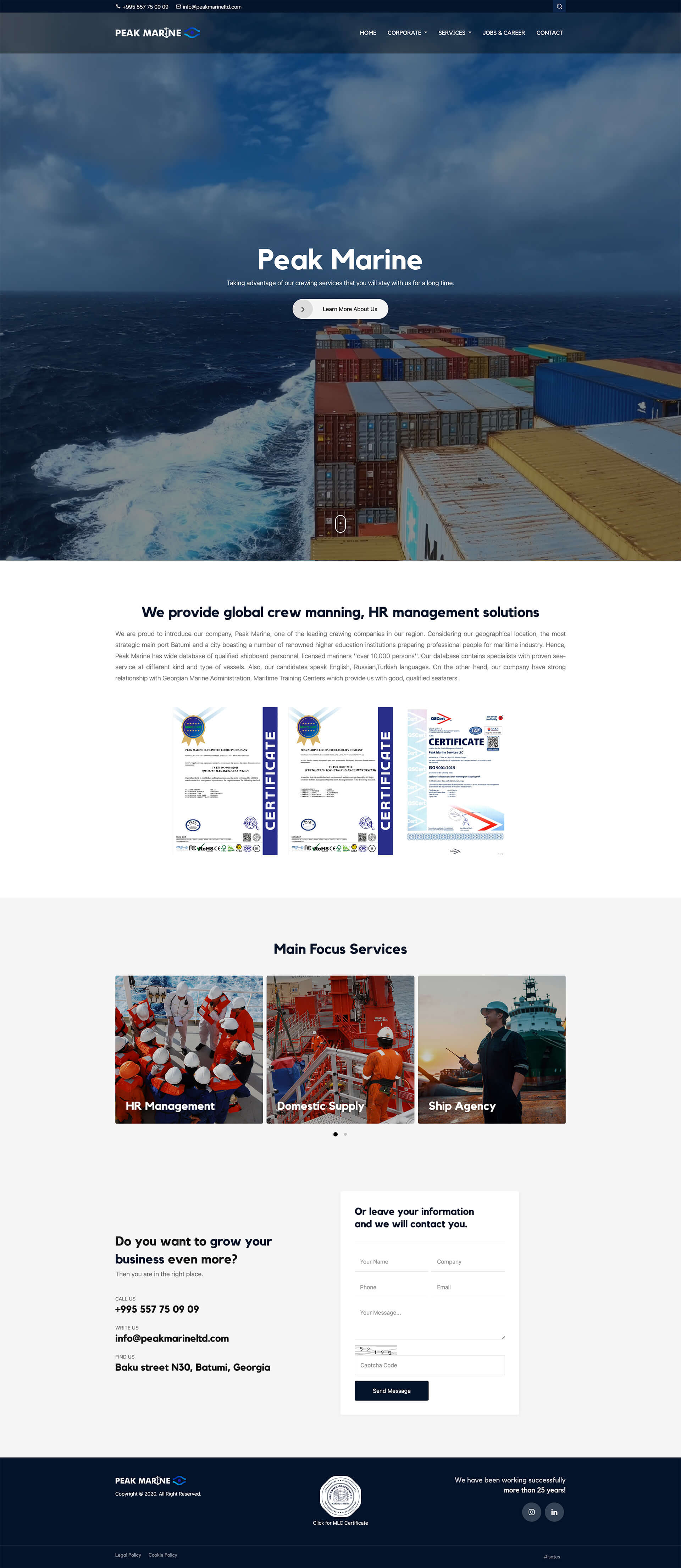 Brand Identity & Tailored Website