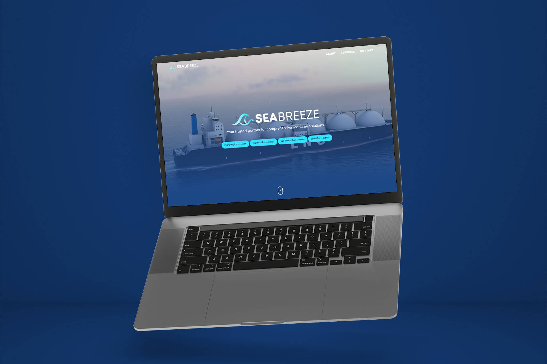 Brand Identity & One-Page Website