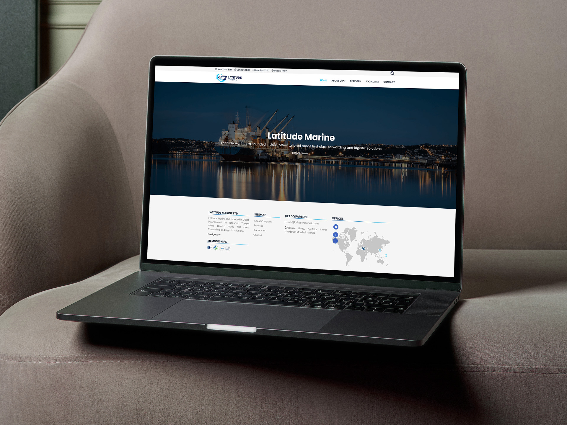Brand Identity & Corporate Website