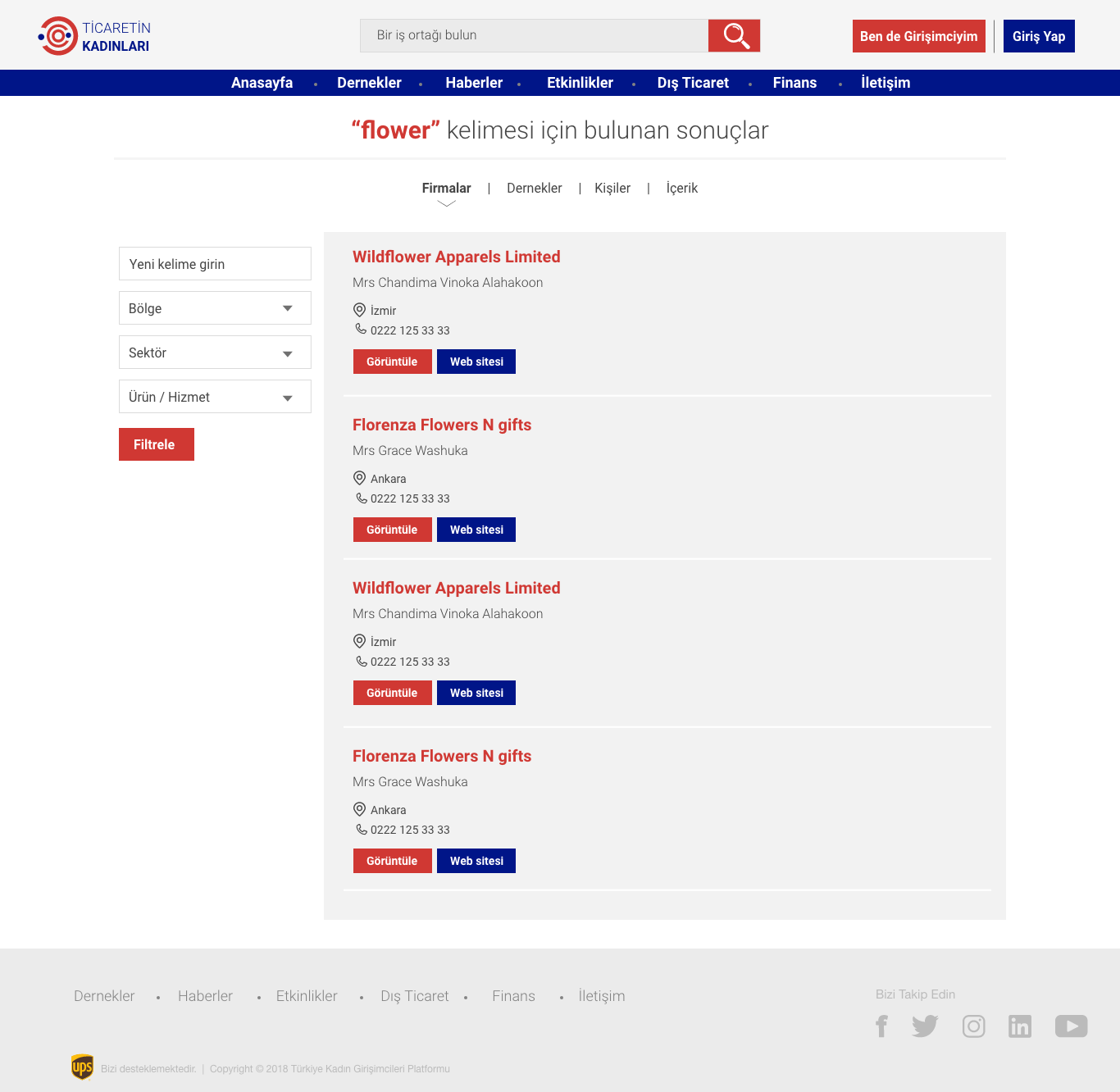 Ticaretin Kadınları - UI/UX Design