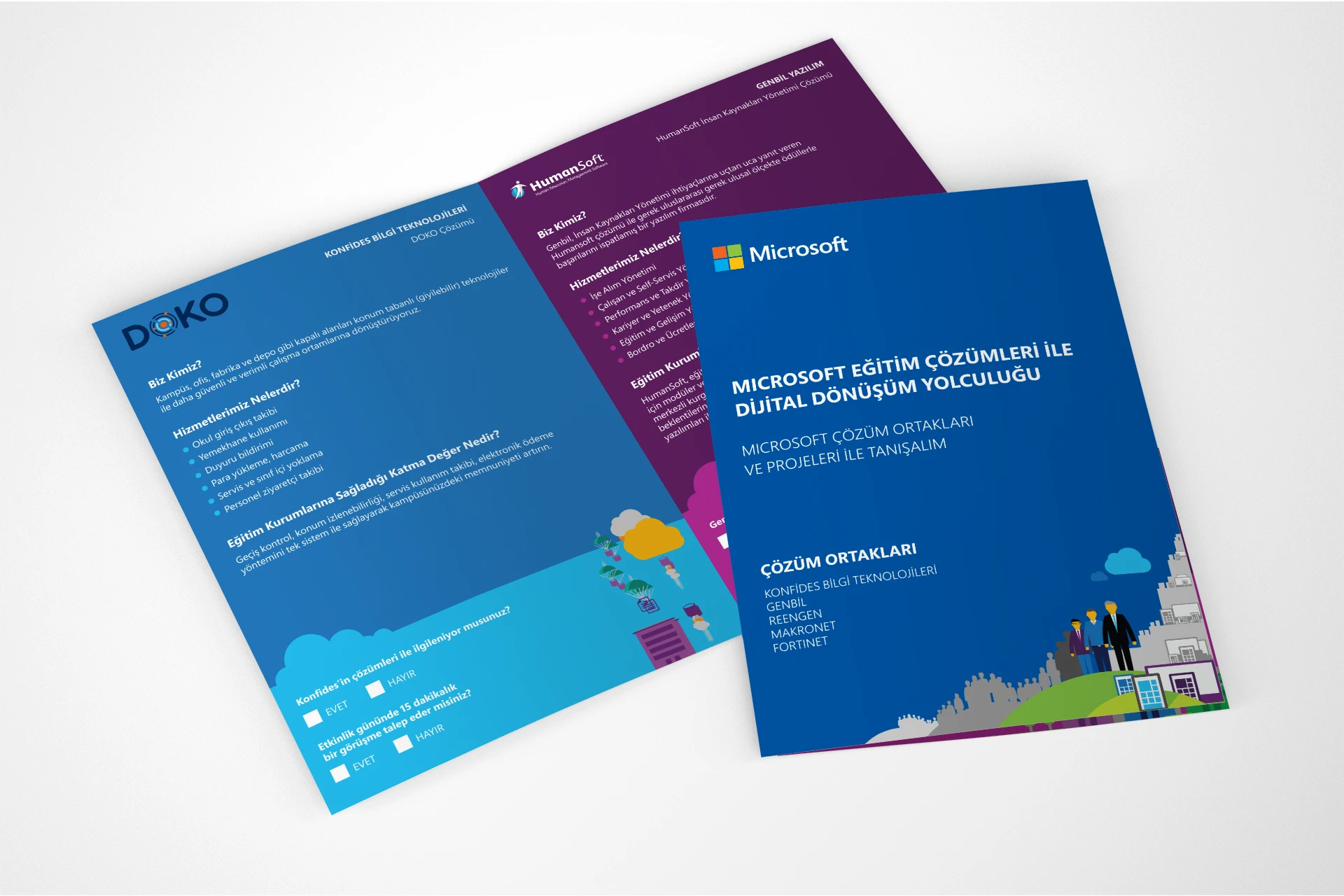 Digital Transformation Partner Booklet Design