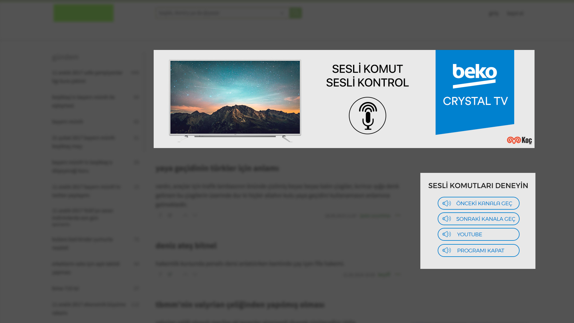 Command the Future: A Voice-Activated Ad Experience by Beko