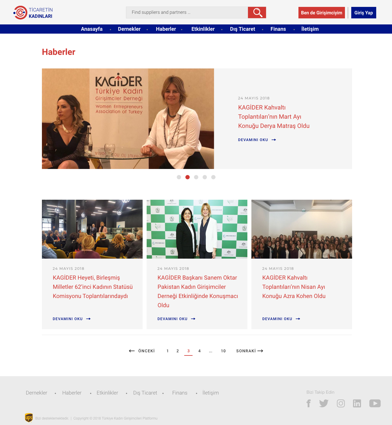 Ticaretin Kadınları - UI/UX Design