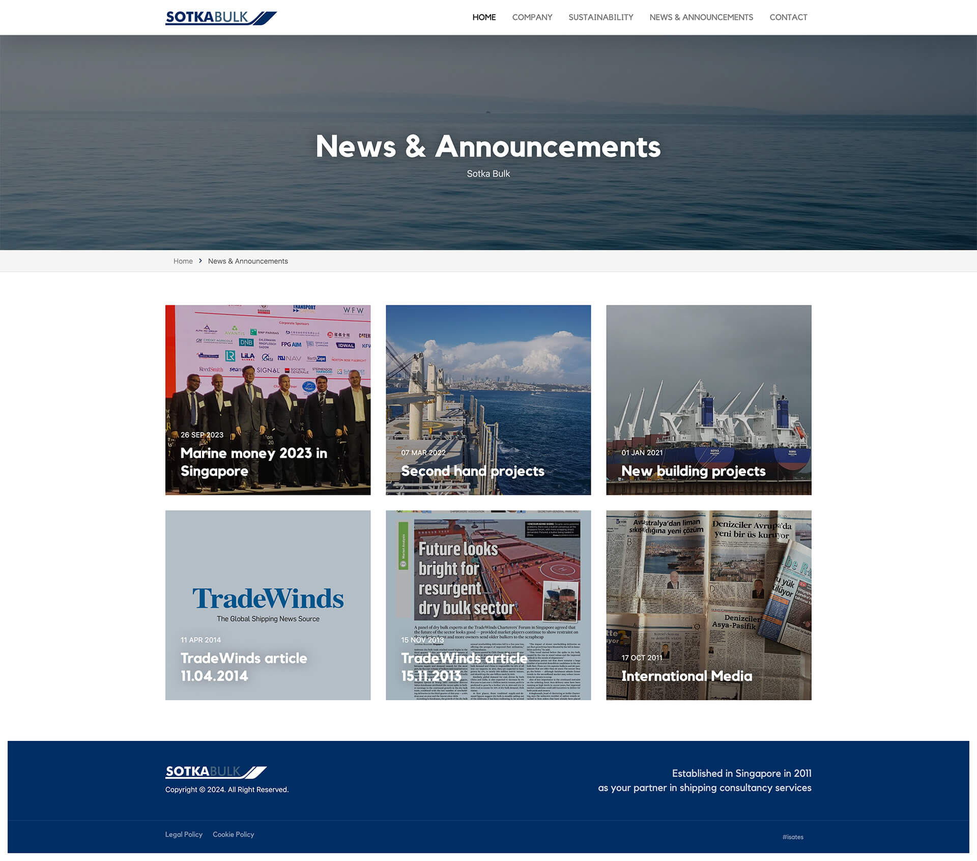 Corporate Website